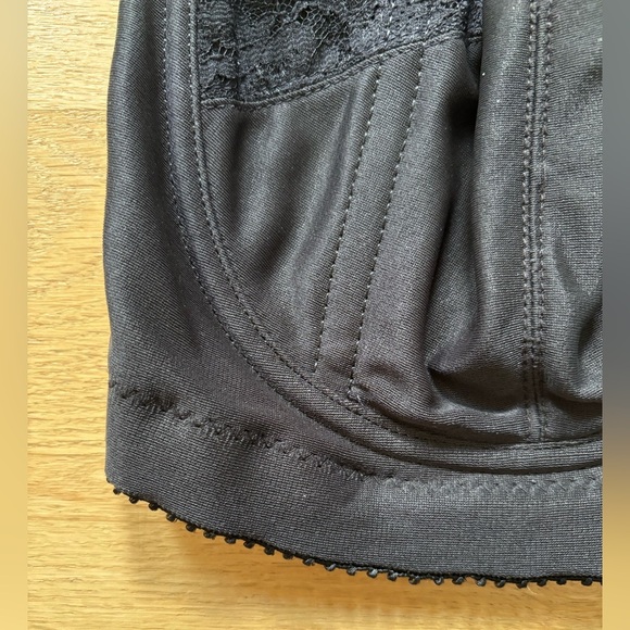 Vintage Goddess ILGWU I Owe It All To Strapless Underwire Bra Size 38D - Picture 3 of 10